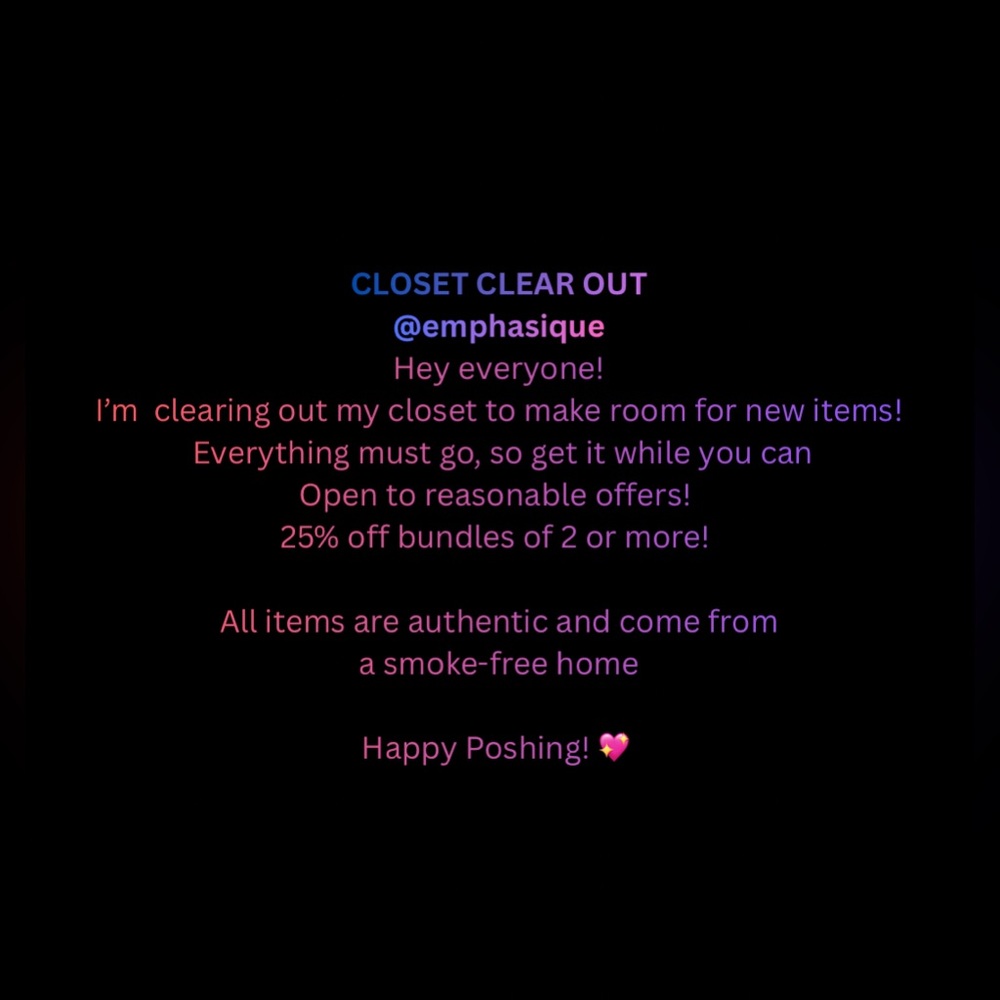 CLEARING OUT MY CLOSET 💖💖💖💖💖💖